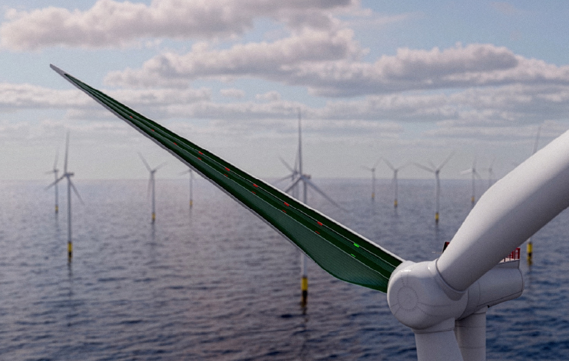 Inovação para a monitorização inteligente de pás eólicas